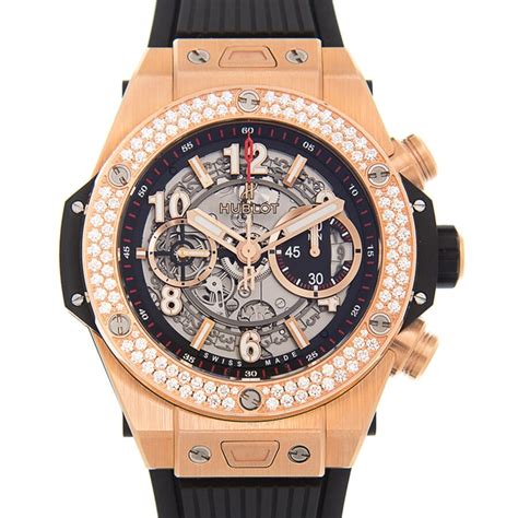 411.ox.1180.rx.1104 hublot|Hublot Big Bang Unico King Gold Dial Silver Automatic Men's .